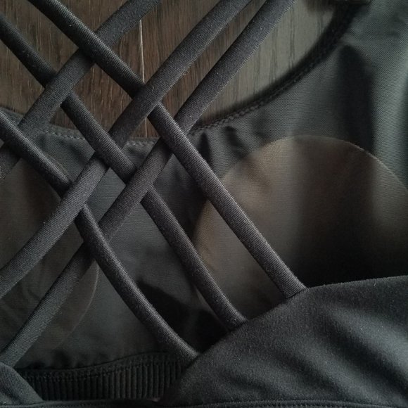 NWT VICTORIA'S SECRET BLACK MIN SUPPORT BRA. - Picture 3 of 4